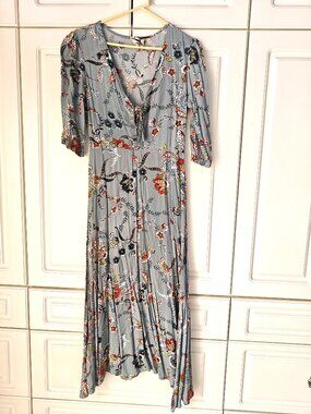Jaase Multi-colored Floral Dress, Size Small, New